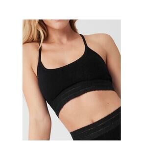 Alo Yoga Seamless Luxe Terry Cuddle Bra. Size small